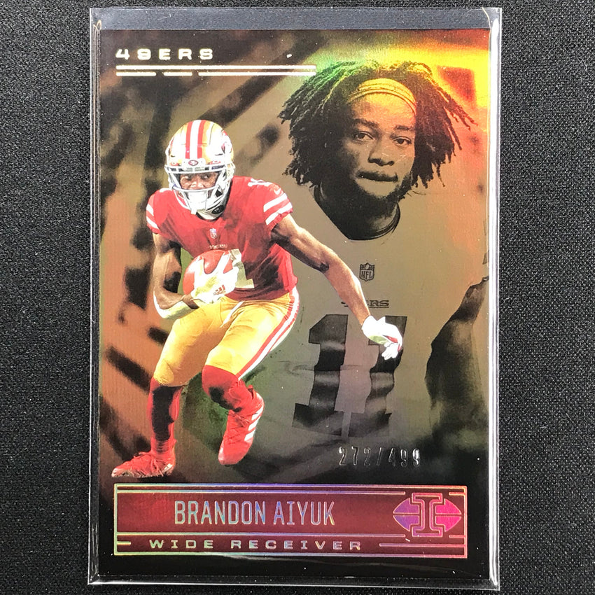 2021 Illusions Brandon Aiyuk Trophy Collection Bronze /499