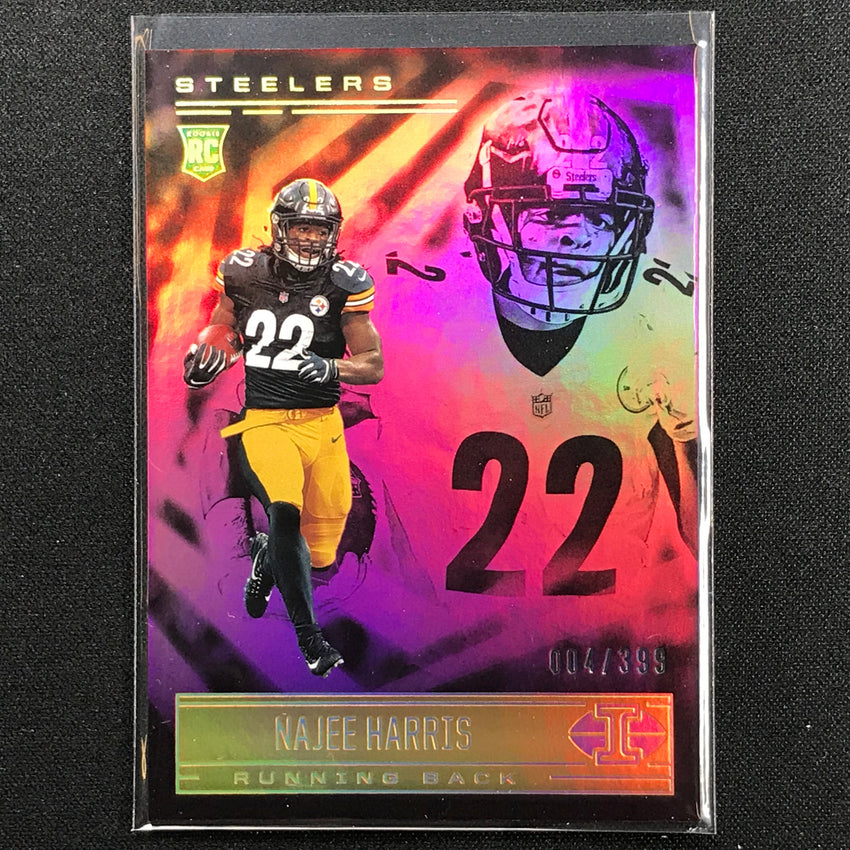 2021 Illusions Najee Harris Rookie Trophy Collection Pink 4/399