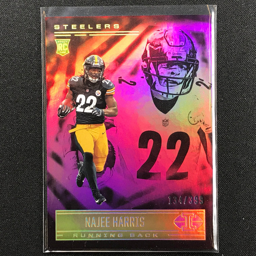 2021 Illusions Najee Harris Rookie Trophy Collection Pink 134/399