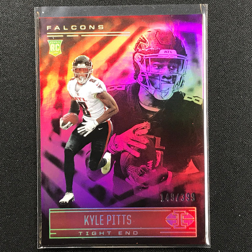 2021 Illusions Kyle Pitts Rookie Trophy Collection Pink 149/399