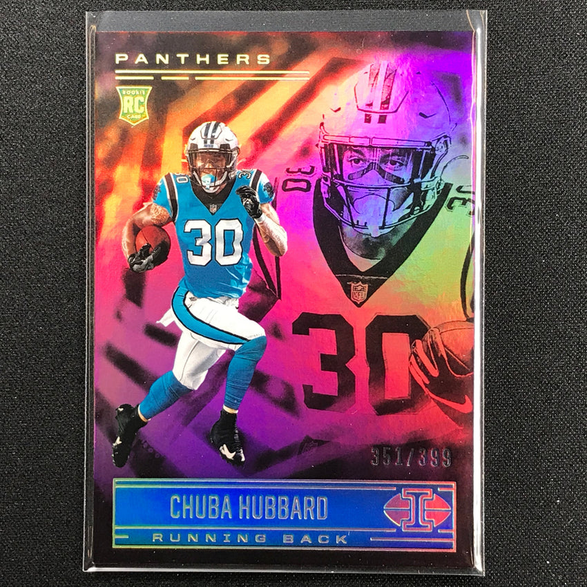 2021 Illusions CHUBA HUBBARD Rookie Trophy Collection Pink 351/399