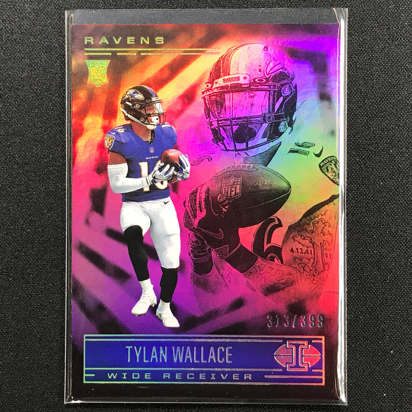 2021 Illusions Tylan Wallace Rookie Trophy Collection Pink 313/399