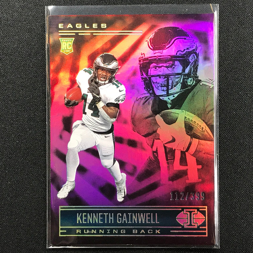 2021 Illusions KENNETH GAINWELL Rookie Trophy Collection Pink 112/399