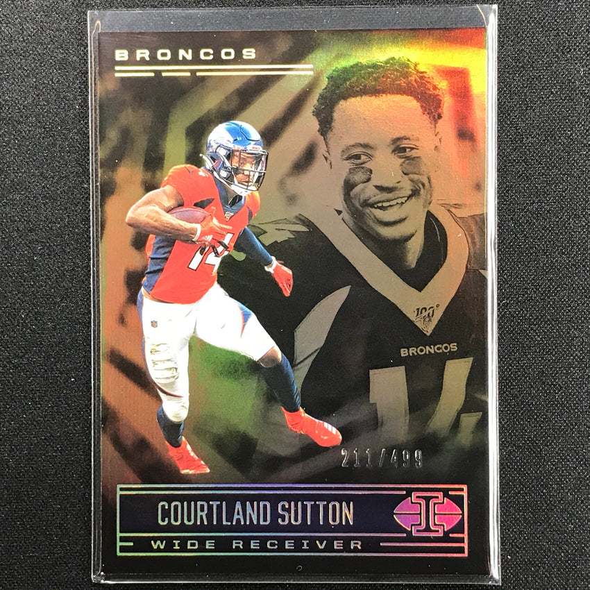 2021 Illusions Courtland Sutton Trophy Collection Bronze /499