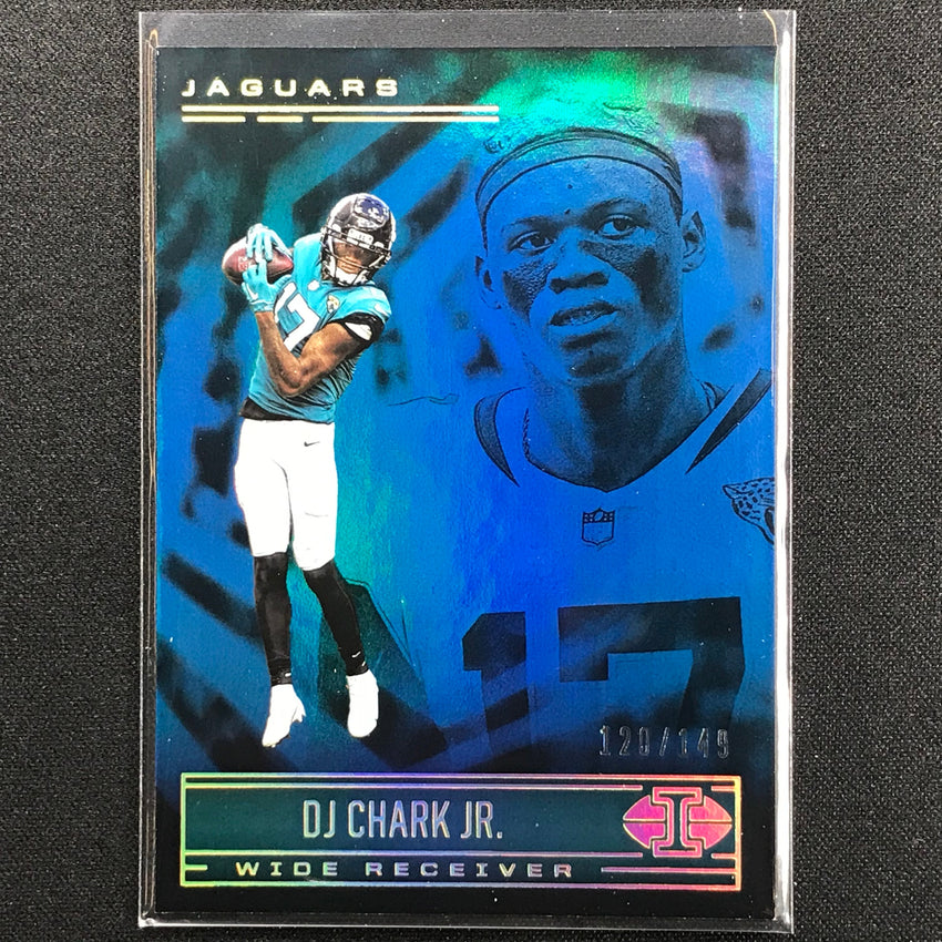 2021 Illusions Dj Chark Jr. Trophy Collection Light Blue /149