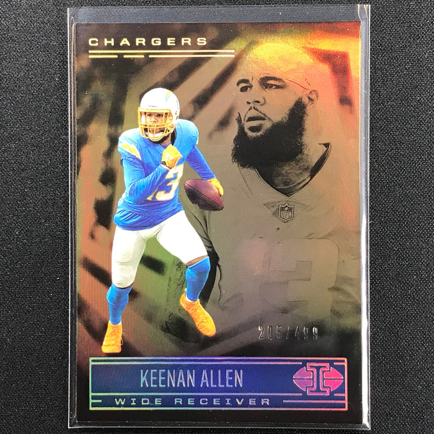 2021 Illusions Keenan Allen Trophy Collection Bronze /499