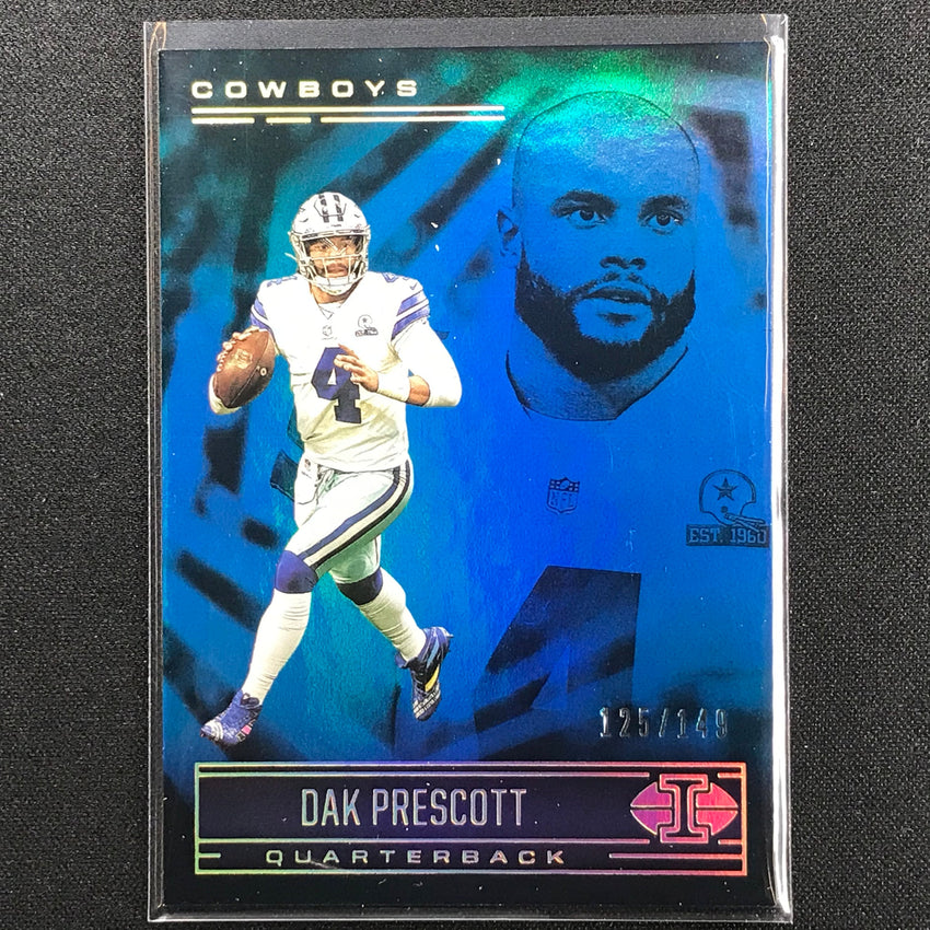 2021 Illusions Dak Prescott Trophy Collection Light Blue /149