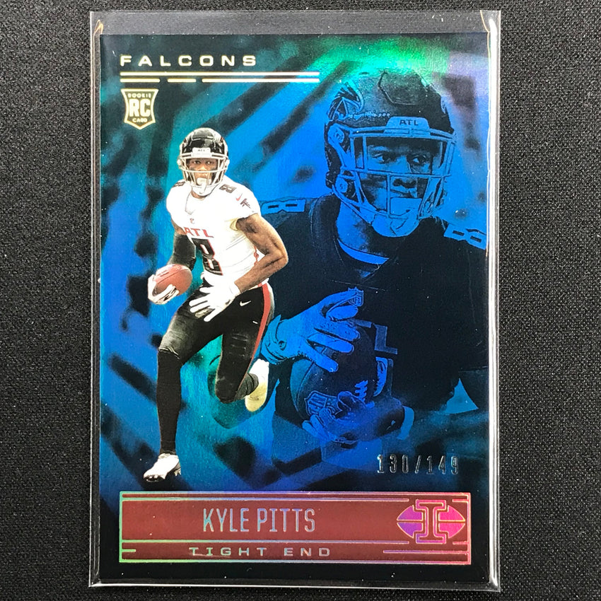 2021 Illusions Kyle Pitts Rookie Trophy Collection Light Blue 130/149
