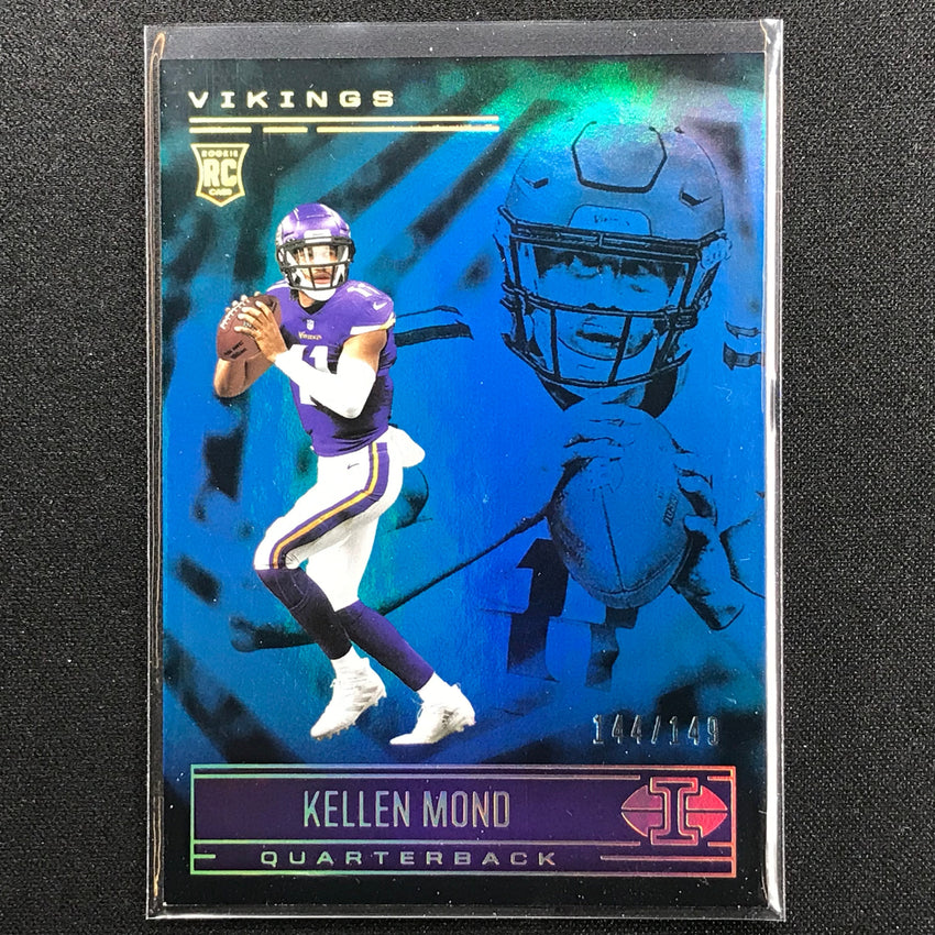 2021 Illusions Kellen Mond Rookie Trophy Collection Light Blue 144/149