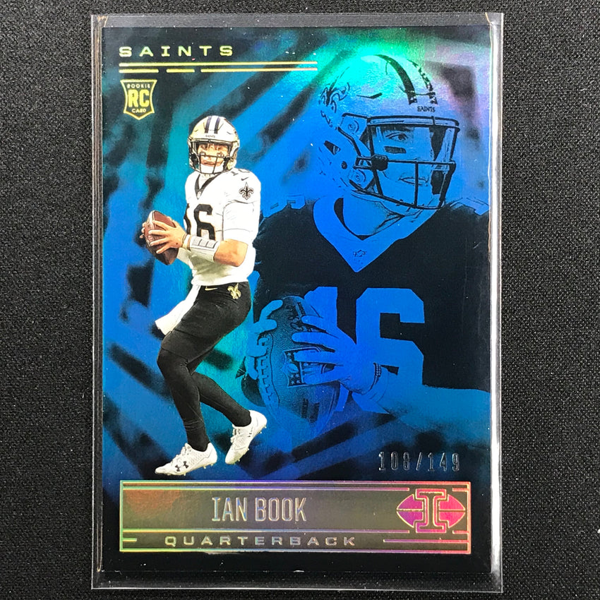 2021 Illusions Ian Book Rookie Trophy Collection Light Blue 106/149