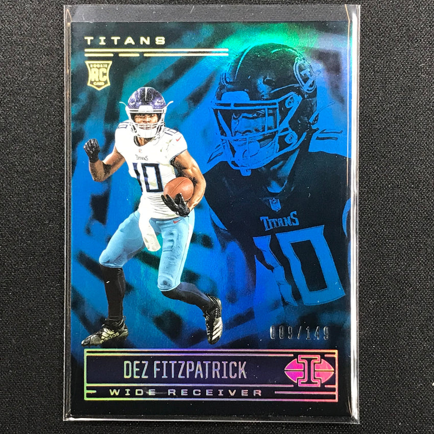 2021 Illusions Dez Fitzpatrick Rookie Trophy Collection Light Blue 9/149