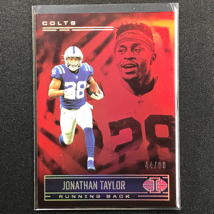 2021 Illusions Jonathan Taylor Trophy Collection Red 44/99