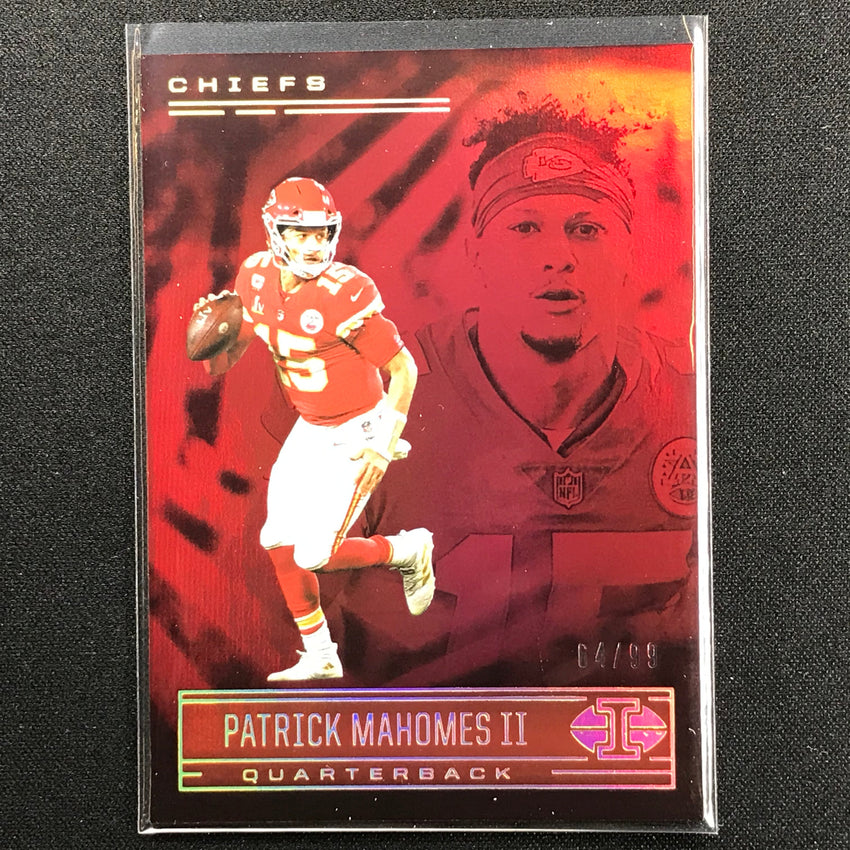 2021 Illusions Patrick Mahomes Ii Trophy Collection Red 64/99