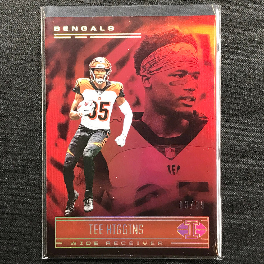 2021 Illusions Tee Higgins Trophy Collection Red 3/99