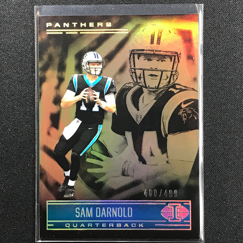 2021 Illusions Sam Darnold Trophy Collection Bronze /499