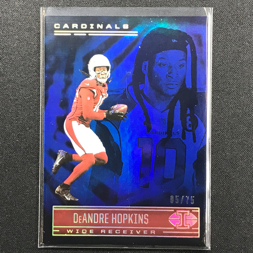 2021 Illusions Deandre Hopkins Trophy Collection Blue 5/75