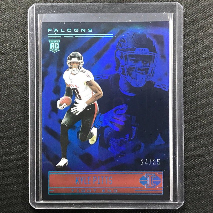 2021 Illusions Kyle Pitts Rookie Trophy Collection Platinum 24/35