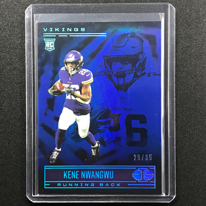 2021 Illusions Kene Nwangwu Rookie Trophy Collection Platinum 29/35