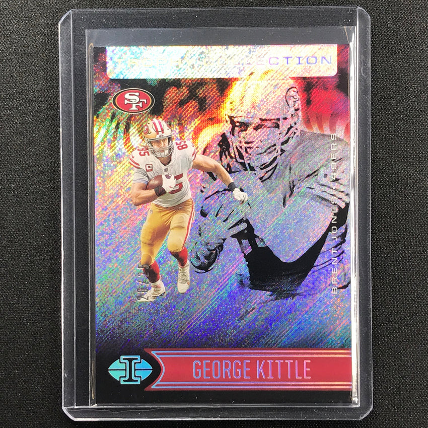2021 Illusions George Kittle Brent Jones Trophy Collection Wild Card 20/25