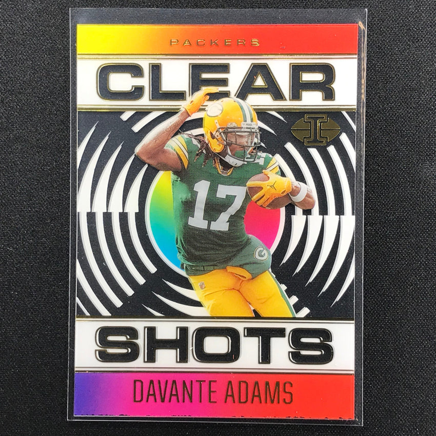 2021 Illusions DAVANTE ADAMS Clear Shots Acetate Base #8