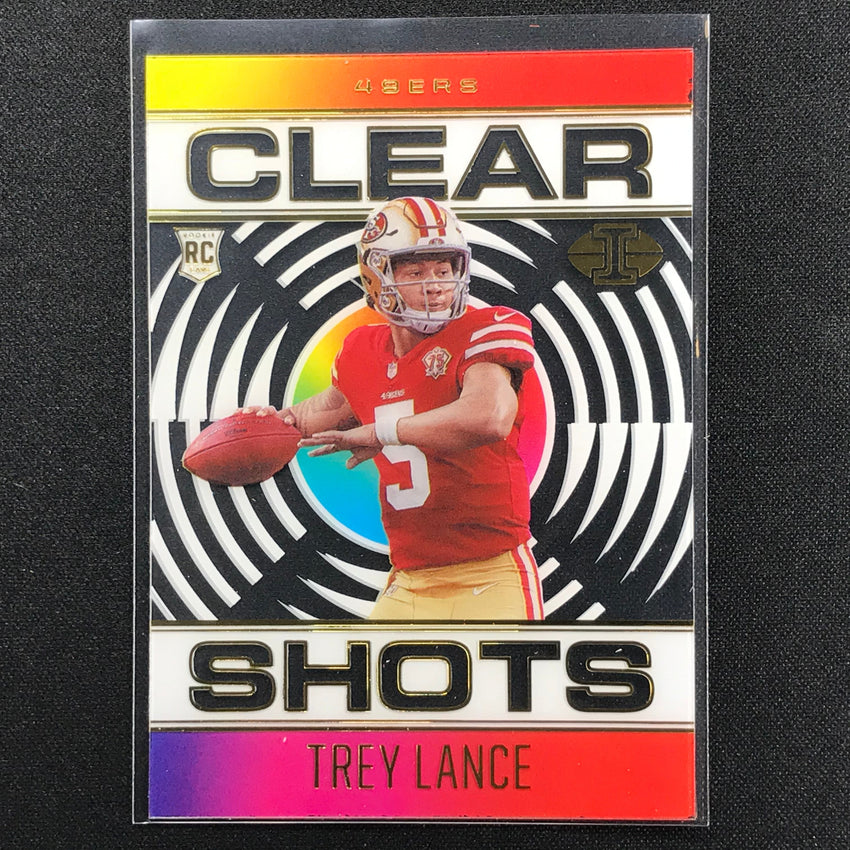 2021 Illusions TREY LANCE Rookie Clear Shots Acetate Base #18