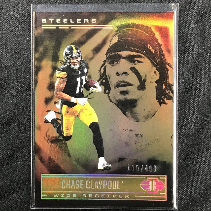 2021 Illusions CHASE CLAYPOOL Trophy Collection Bronze /499