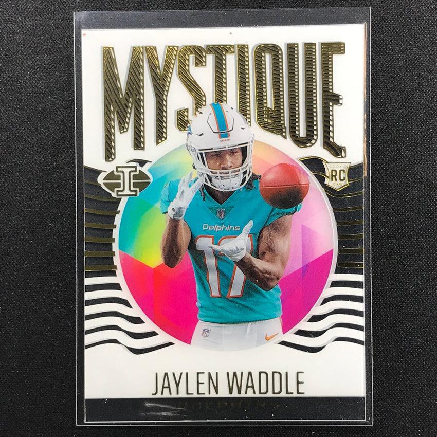 2021 Illusions JAYLEN WADDLE Rookie Mystique Acetate Base #8