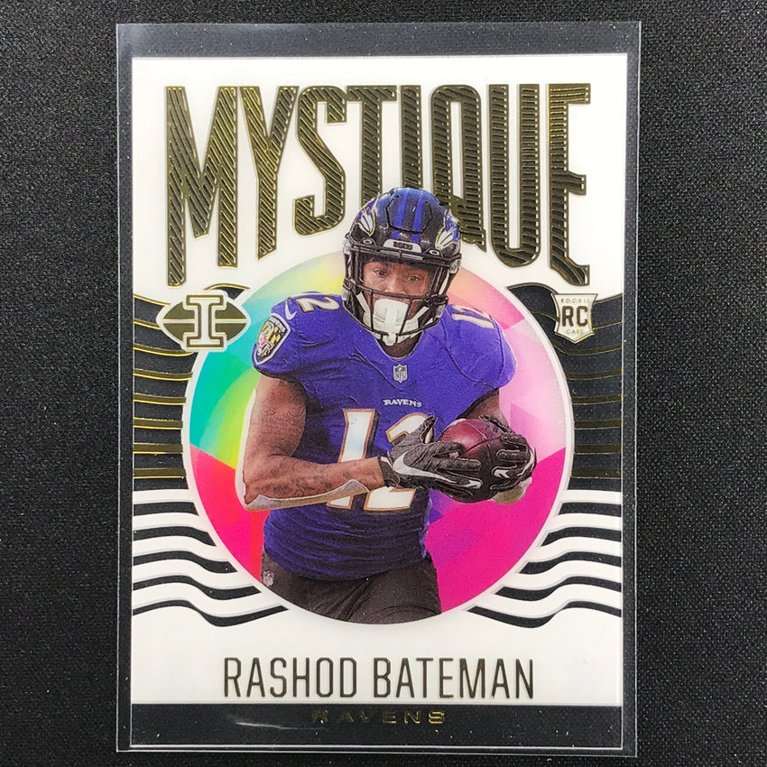 2021 Illusions RASHOD BATEMAN Rookie Mystique Acetate Base #10