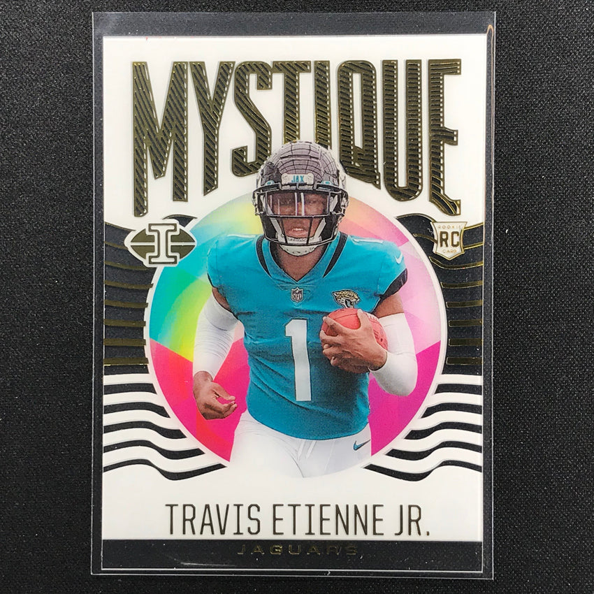 2021 Illusions TRAVIS ETIENNE JR. Rookie Mystique Acetate Base #14