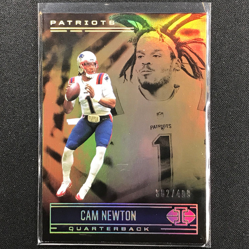 2021 Illusions CAM NEWTON Trophy Collection Bronze /499