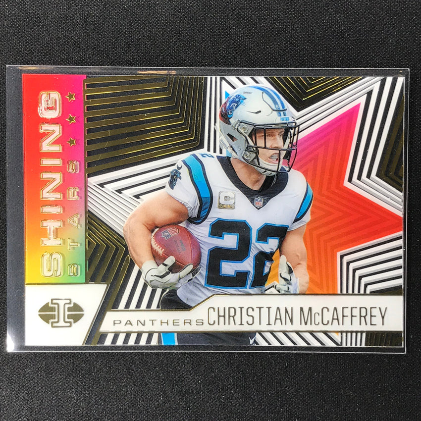 2021 Illusions CHRISTIAN MCCAFFREY Shining Stars Acetate Base #4