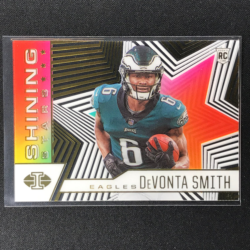 2021 Illusions DEVONTA SMITH Rookie Shining Stars Acetate Base #15