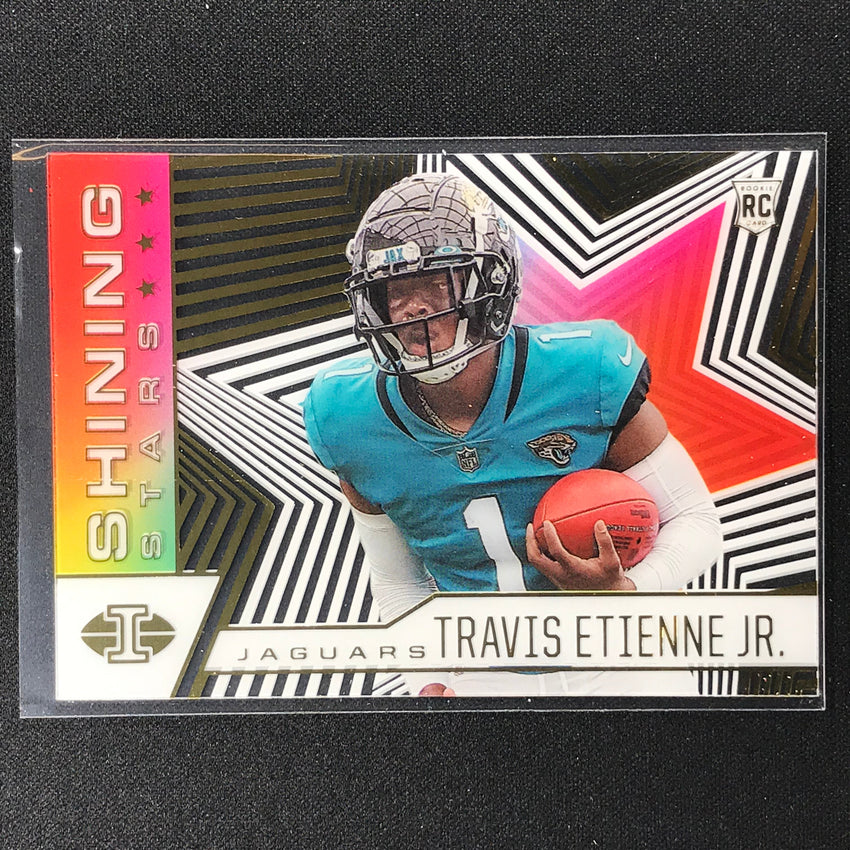 2021 Illusions TRAVIS ETIENNE JR. Rookie Shining Stars Acetate Base #20