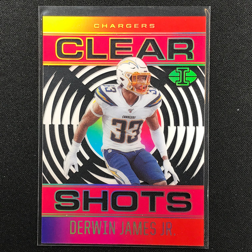 2021 Illusions Derwin James Jr. Clear Shots Acetate Pink 114/399