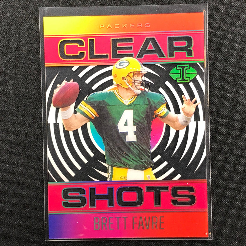 2021 Illusions Brett Favre Clear Shots Acetate Pink 114/399