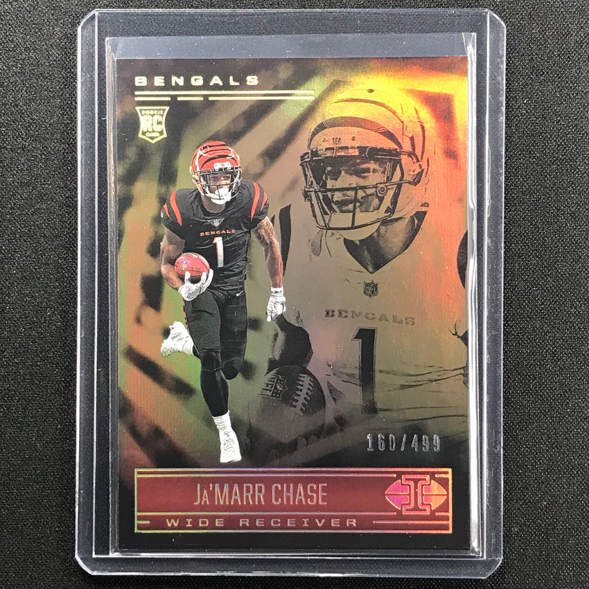 2021 Illusions Jamarr Chase Rookie Trophy Collection Bronze 160/499