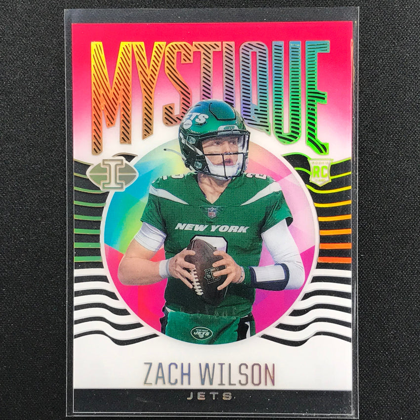 2021 Illusions Zach Wilson Rookie Mystique Acetate Pink 184/399