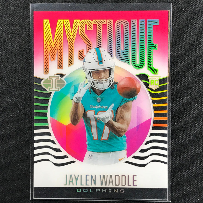 2021 Illusions Jaylen Waddle Rookie Mystique Acetate Pink 49/399