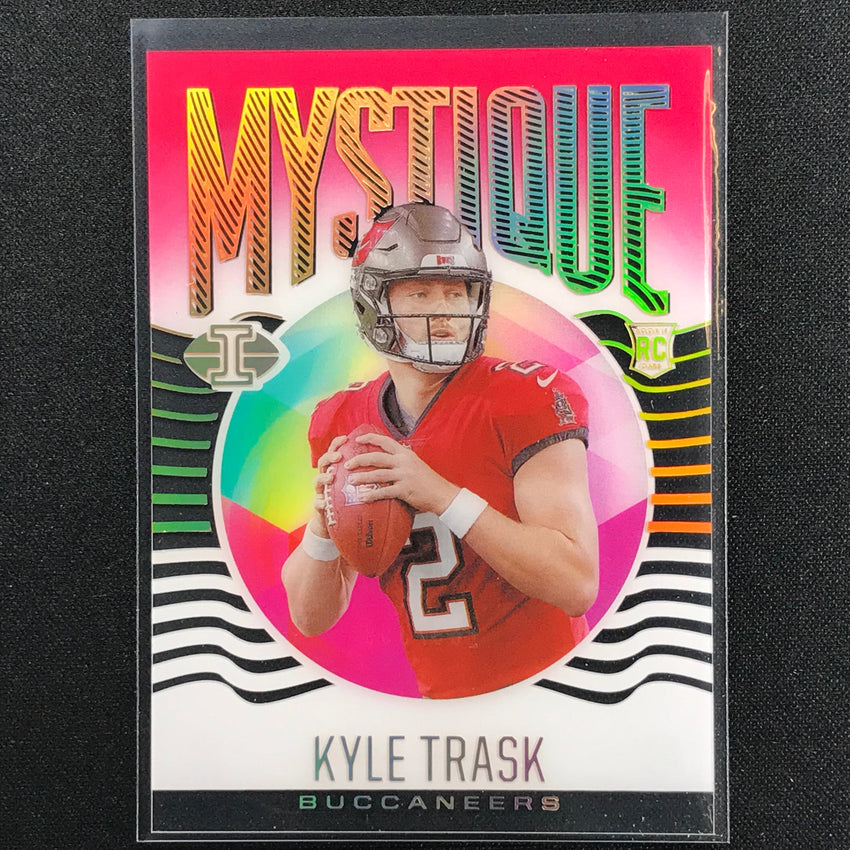 2021 Illusions Kyle Trask Rookie Mystique Acetate Pink 163/399