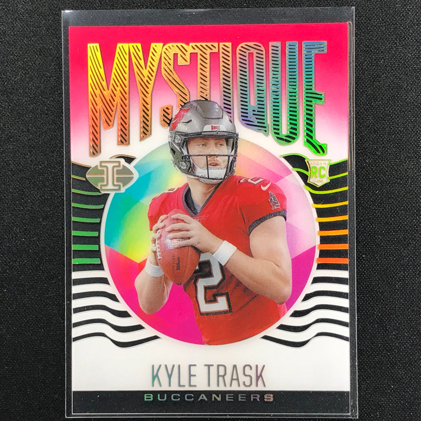 2021 Illusions Kyle Trask Rookie Mystique Acetate Pink 395/399