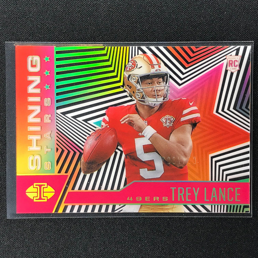 2021 Illusions TREY LANCE Rookie Shining Stars Acetate Pink 4/399