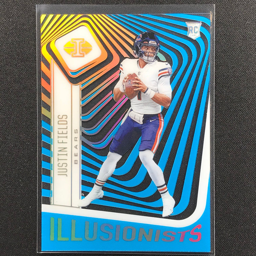 2021 Illusions JUSTIN FIELDS Rookie Illusionists Acetate Light Blue 243/299