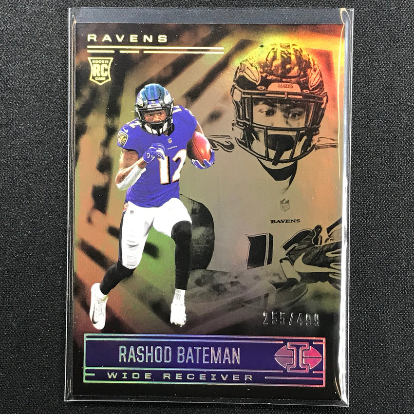 2021 Illusions Rashod Bateman Rookie Trophy Collection Bronze 255/499