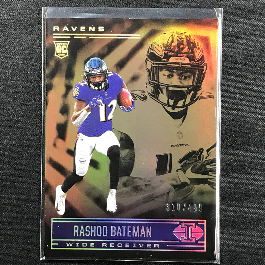 2021 Illusions Rashod Bateman Rookie Trophy Collection Bronze 310/499