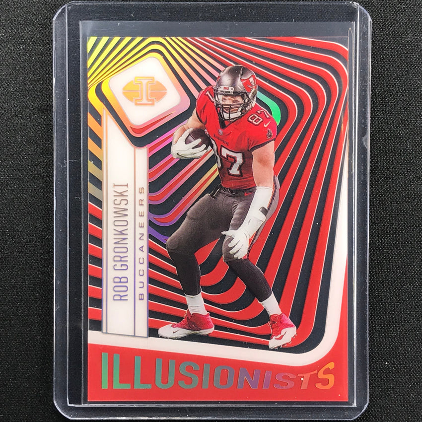 2021 Illusions ROB GRONKOWSKI Illusionists Acetate Red 86/149