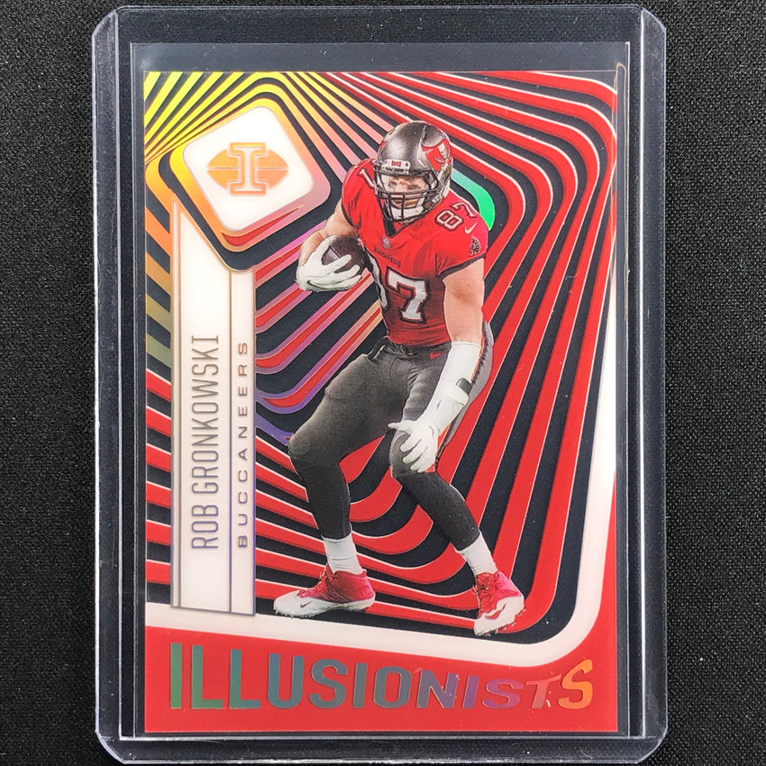 2021 Illusions ROB GRONKOWSKI Illusionists Acetate Red 40/149