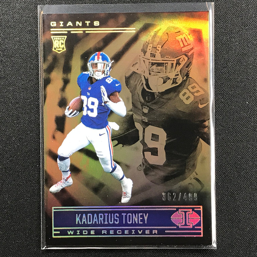 2021 Illusions Kadarius Toney Rookie Trophy Collection Bronze 362/499