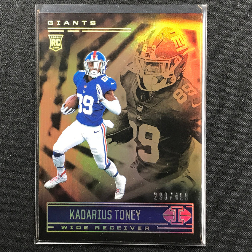 2021 Illusions Kadarius Toney Rookie Trophy Collection Bronze 290/499