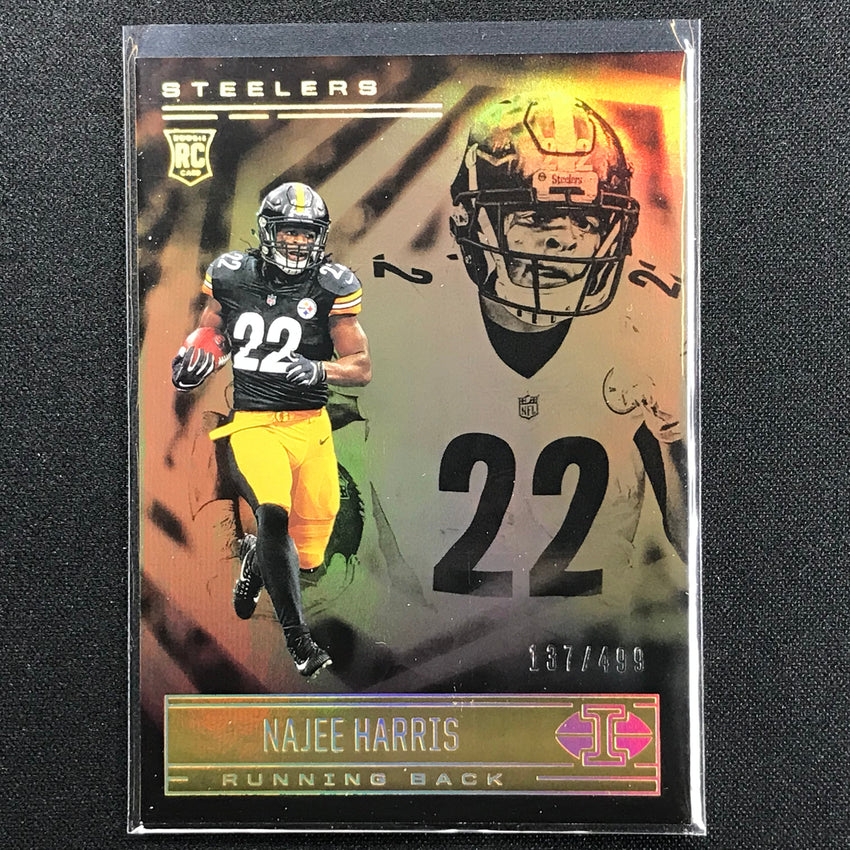 2021 Illusions Najee Harris Rookie Trophy Collection Bronze 137/499