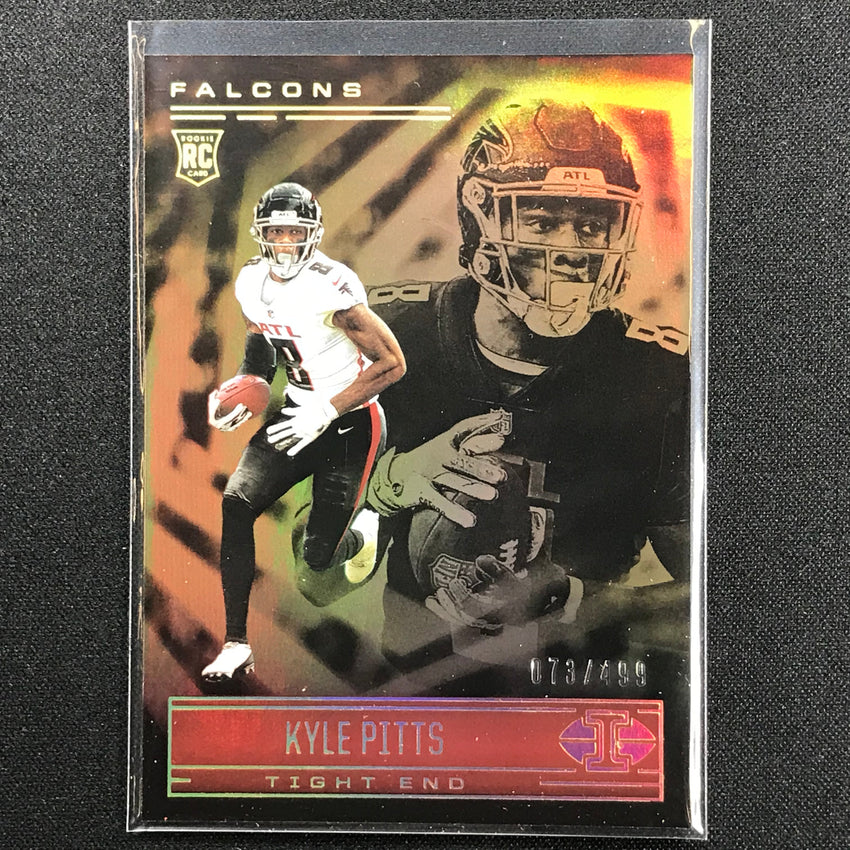 2021 Illusions Kyle Pitts Rookie Trophy Collection Bronze 73/499